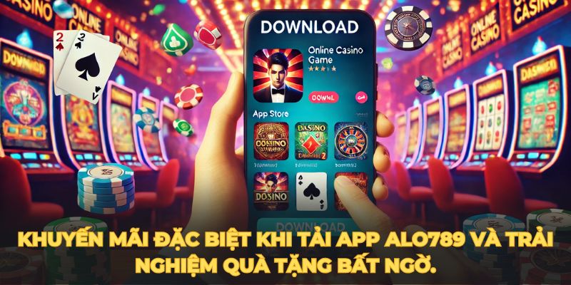 Khuyến mãi đặc biệt khi tải app ALO789 và trải nghiệm quà tặng bất ngờ.